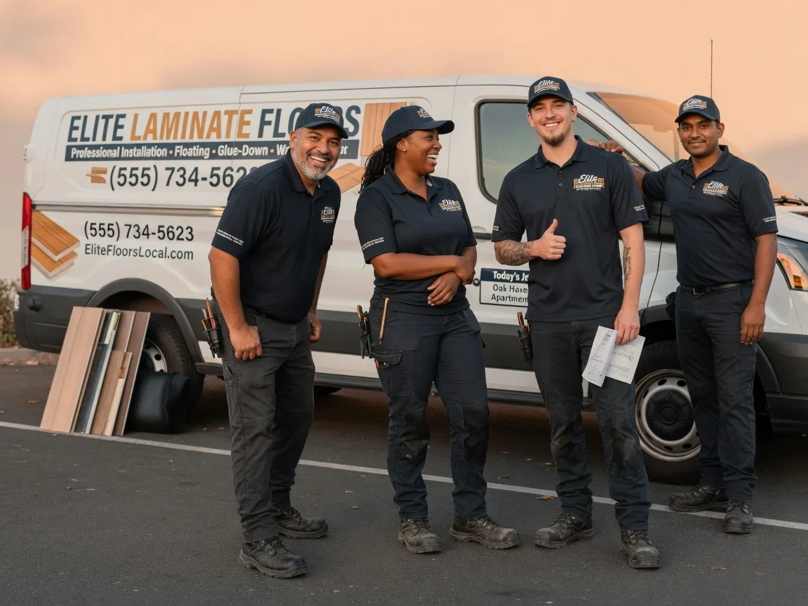 Laminate flooring installation company in Strong, AR